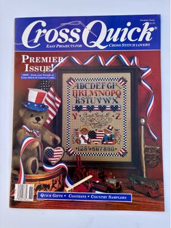Vintage magazine: Cross Quick - Premier issue