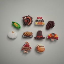 THANKSGIVING DAY CROC CHARMS 
