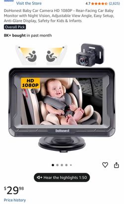 Baby car camera
