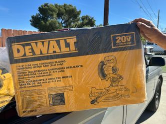 Dewalt DCS361B 20V Max 7.25" Sliding Compound Miter Saw