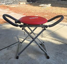 RED Exercise Fitness Merry-Go-Round Chair