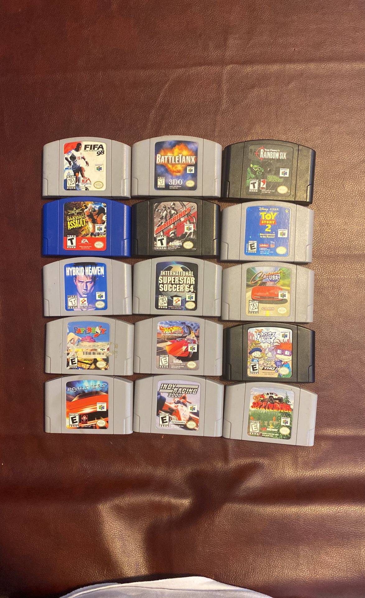 $15 EACH - Nintendo 64 Games