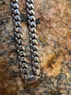 Cuban 925 Silver Chain