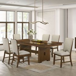 7 PC. DINING TABLE SET