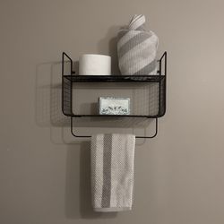 Bathroom Metal Shelf