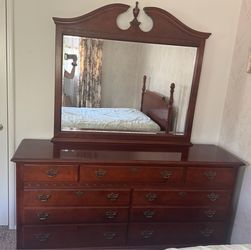 Dresser and Mirror