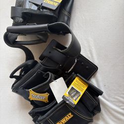Dewalt Premium Leather Tool Rig  (FIRM PRICE DONT ASK FOR LESS)