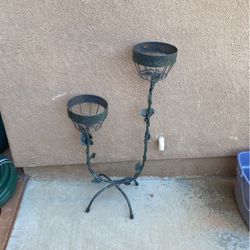 2 Pot Plant Holder