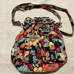 Vera Bradley Bucket Drawstring Purse - Happy Snails
