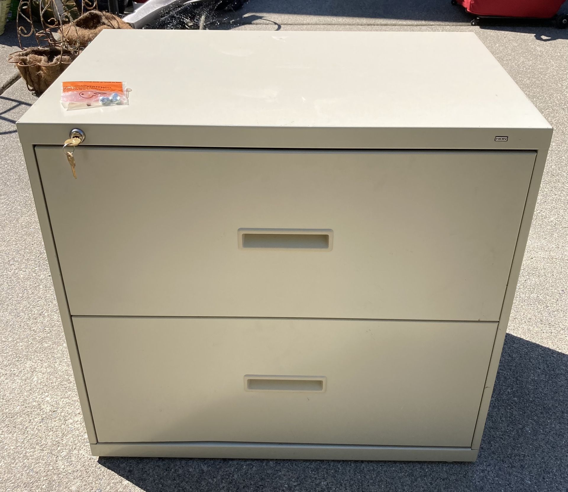 Hon Lateral File Keys Matttroy