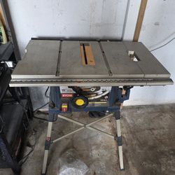 10" RYOBI Table Saw And Stand