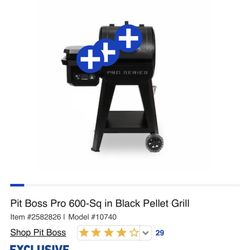 NEW Pit Boss Pro Series 600 Wood Pellet Grill $200