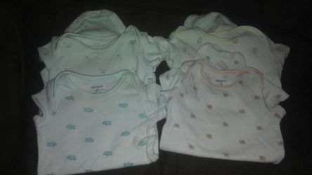 4 pc Carter's baby onesies