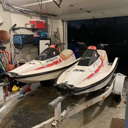 2 1989 Yamaha Waveunners