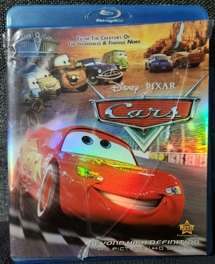 Disney Pixar Cars Blu-ray Disc HD Picture/Sound