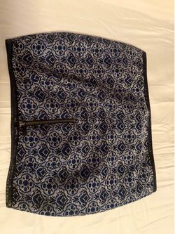 Express skirt blue