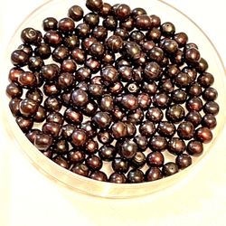 Lot Of 144 Wine Pearl Beads