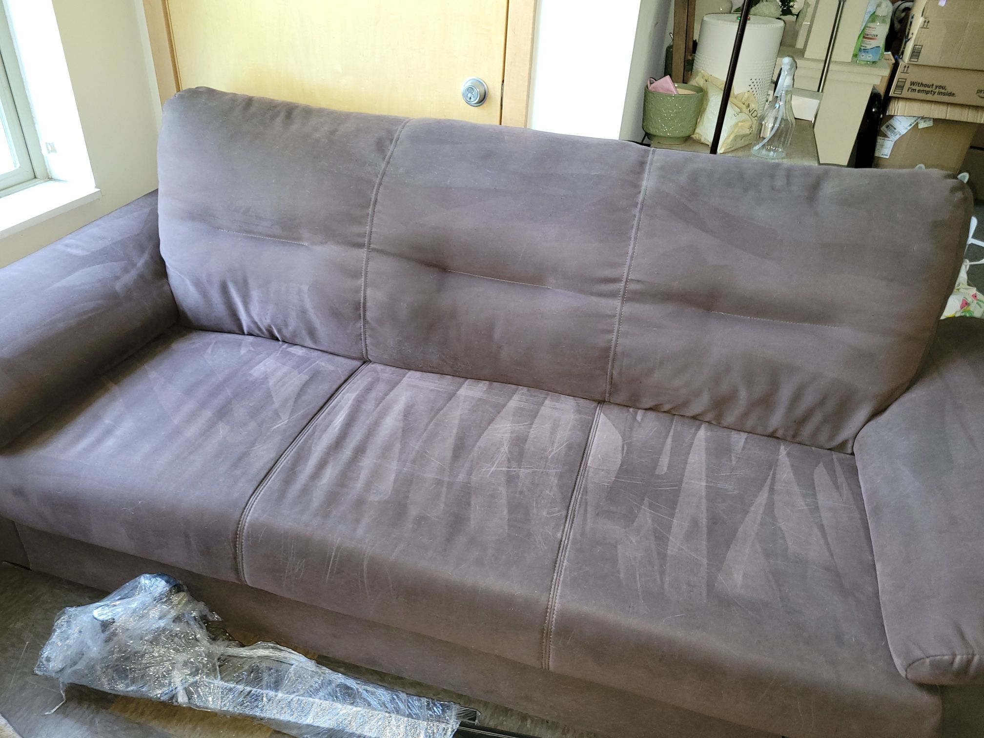 Brown Couch $100.00