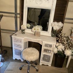 Super Pretty 3 Piece Vanity Set Choice Of Mirror 3-1.2 Ft Long
