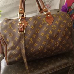 Louis Vuitton Vintage Keepall with Lock and Strap