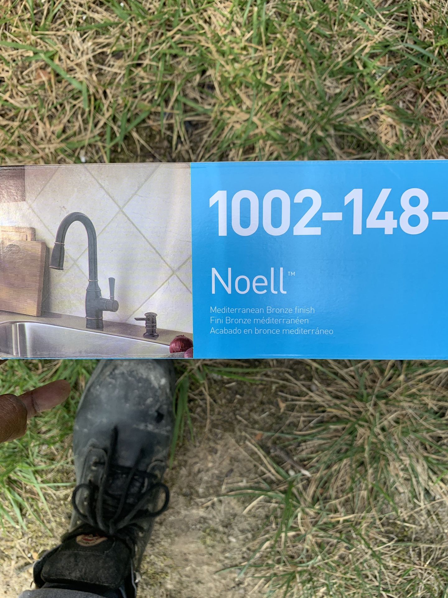 Moen Noell oil rubbed bronze kitchen faucet