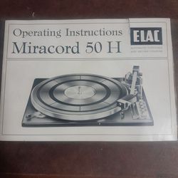 Microcord h50 turntable