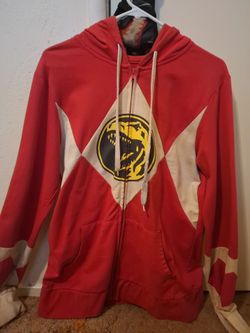 Power ranger mens hoodie size L