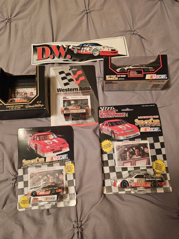 Vintage Nascar Toy Cars New In Package