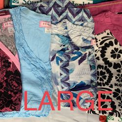 Koi Size Large Nursing Medical Scrub Tops 
