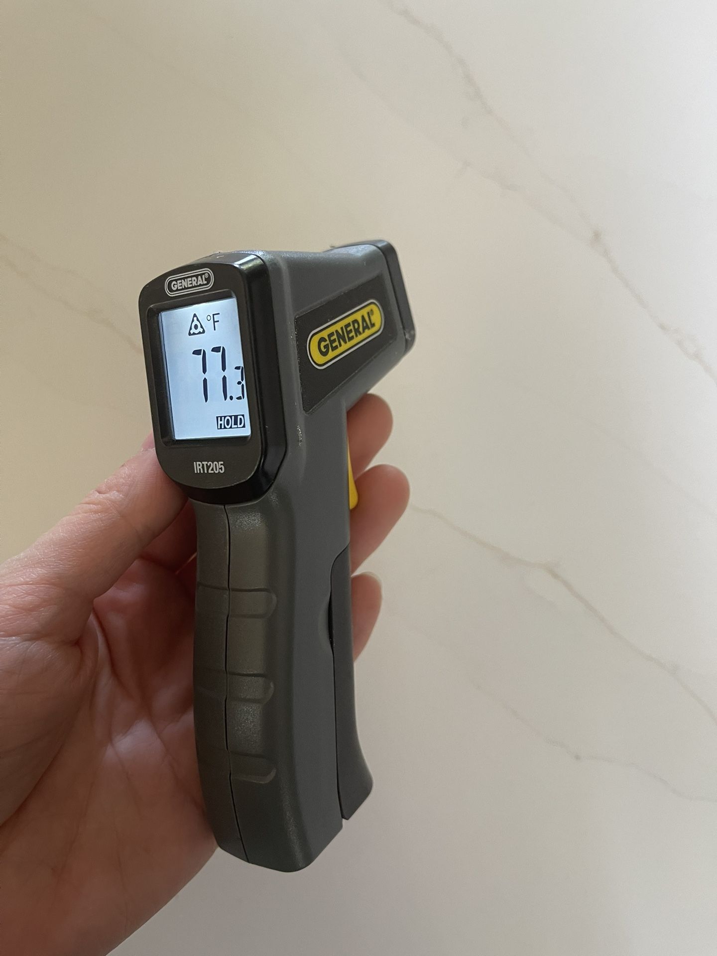 General Tools Non-Contact Digital Laser Temperature Gun, Thermal Detector, -4 to 608 degrees F (-20 to 320 degrees C) - For Cooking/BBQ/Food/Fridge/Pi