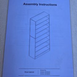 White Tall Shoe Cabinent/shelves