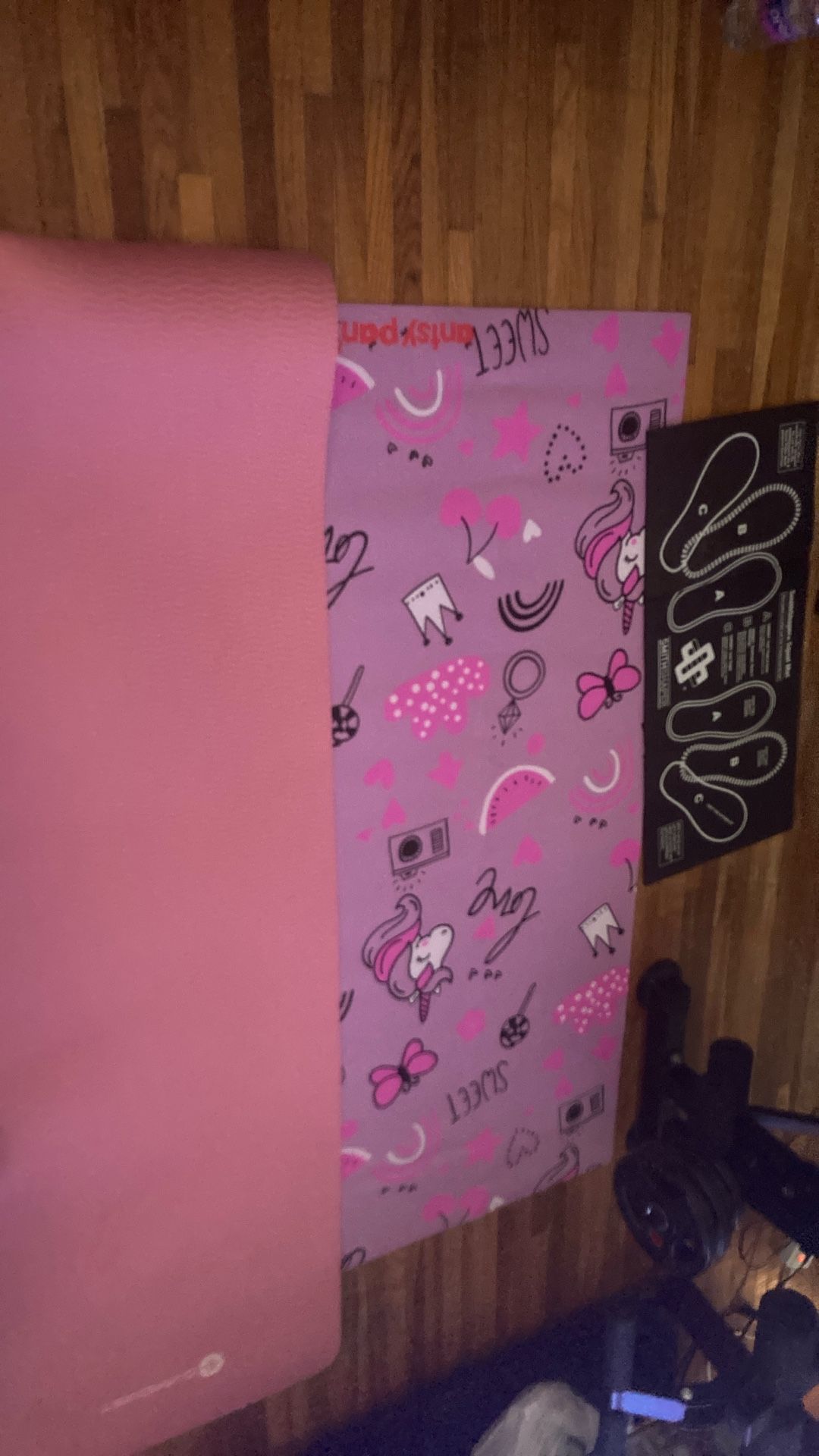 Yoga Mats And Squat Foot Position Mat