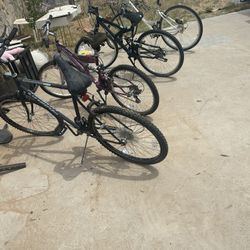 4 Brand Bikes all For $50