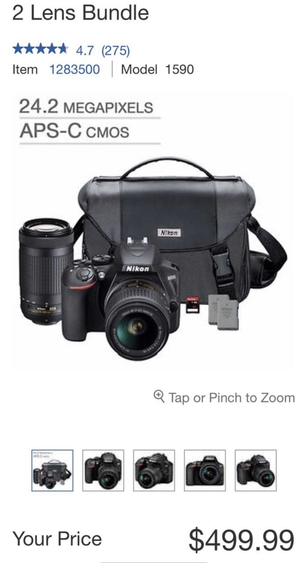 Nikon Camera bundle