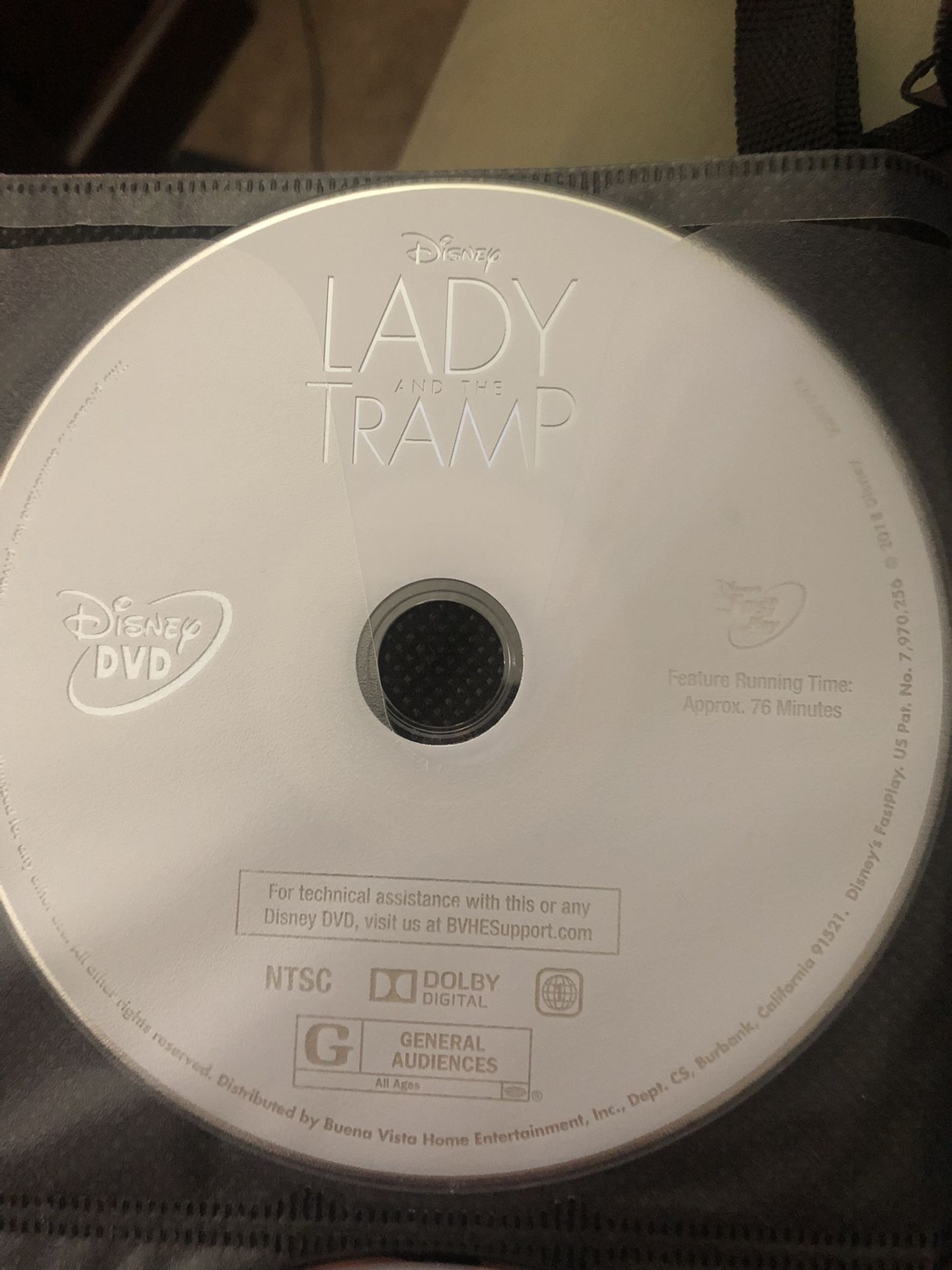 Lady And The Tramp DVD Disney