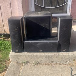 Onkyo Thx Speakers And Subwoofer