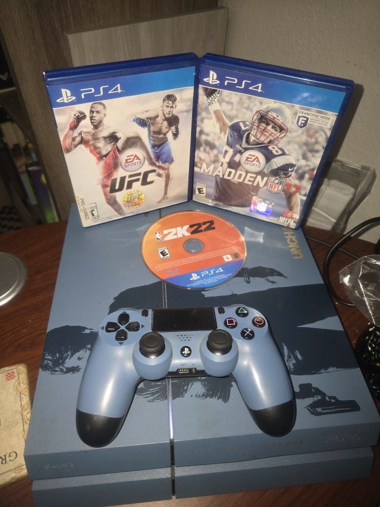 Ps4 - With 3 Games