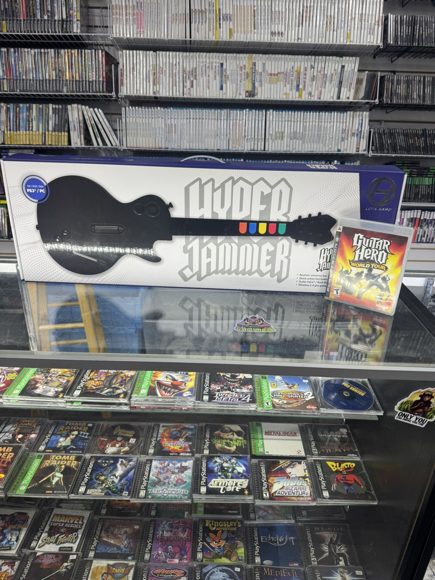 PlayStation 3 Guitar Hero Wireless New Sealed $130 Gamehogs 11am-7pm