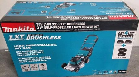 36V (18V X2) LXT® Brushless 21" Self‑Propelled Commercial Lawn Mower
