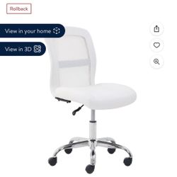 Silla De Oficina Blanca