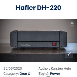 Hafler DH-220 Power Amplifier