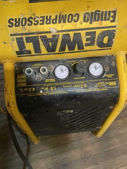 Dewalt Emglo 200psi Air Compressor