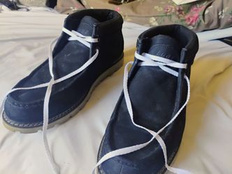 Lugz Navy Blue Chukka Boots