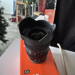 FE 20MM 1.8 Sony Lens