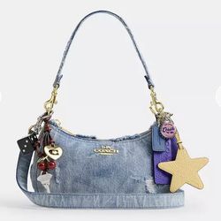 Coach denim small purse