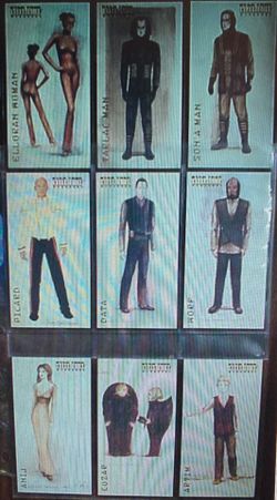 STAR TREK Insurrection Chase Card Set W1-W9 (3 Sets Available) 