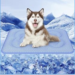 Rywell Dog Cooling Mat L 36x27 Super Thick Reversible Cooling Mat