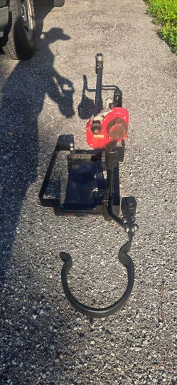 Blower Rack for Trailer