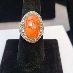 Genuine Sponge Coral Ring