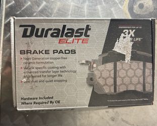 Duralast Elite Ceramic Premium Brake Pads DE1404